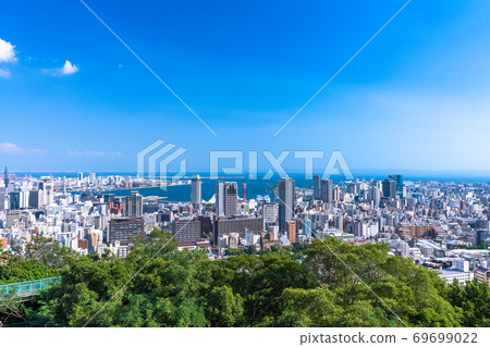 《Hyogo Prefecture》 Kobe cityscape, Suwayama Park view 69699022
