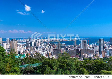 《Hyogo Prefecture》 Kobe cityscape, Suwayama Park view 69699023