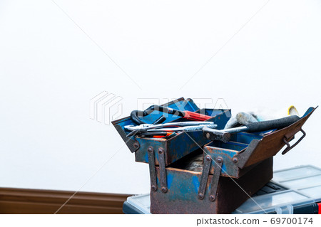 Old tool box Old tool box 69700174