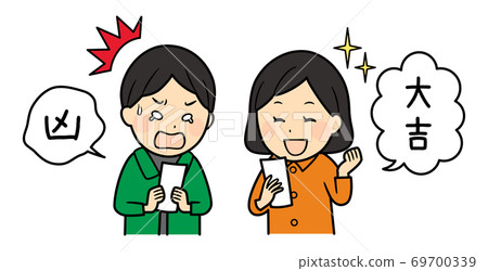 Omikuku drawing child Omikuku drawing child 69700339