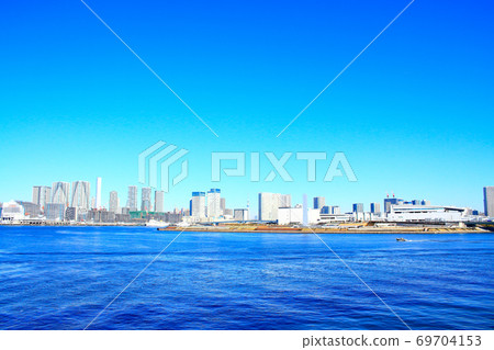 從東京彩虹橋看向東京天空樹方向的風景 從東京彩虹橋看向東京天空樹方向的風景 69704153