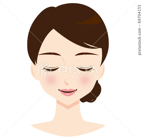 Female face, beauty Female face, beauty 69704155