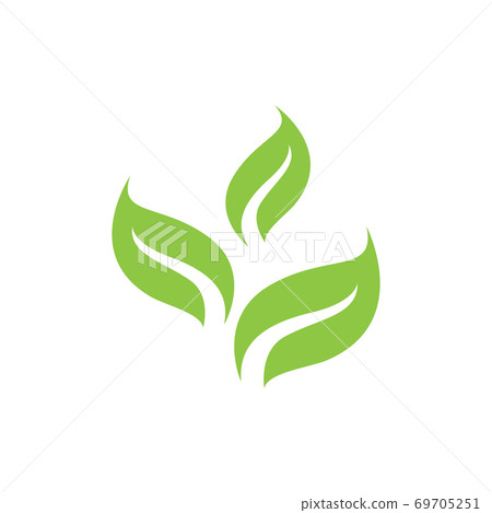 Logos of green Tree leaf ecology 69705251
