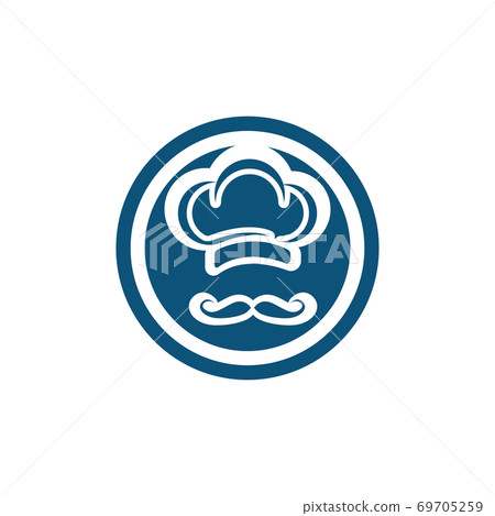 Hat chef logo template 69705259