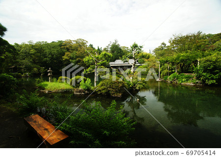 三島市立Rakujuen,滿是奧巴馬池塘 三島市立Rakujuen,滿是奧巴馬池塘 69705414