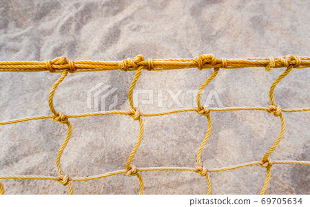 Mesh net of beach volleyball Mesh net of beach volleyball 69705634