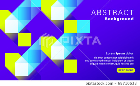 Abstract bright vivid blue square background Abstract bright vivid blue square background 69710638