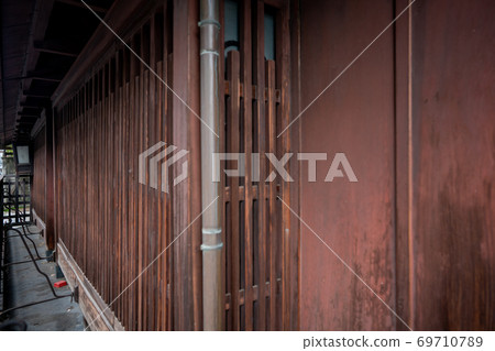 拍攝京都市下京區島原市的街道 69710789