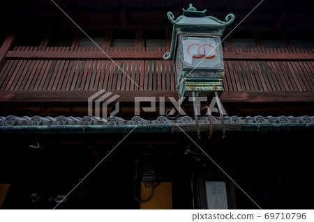 拍攝京都市下京區島原市的街道 69710796