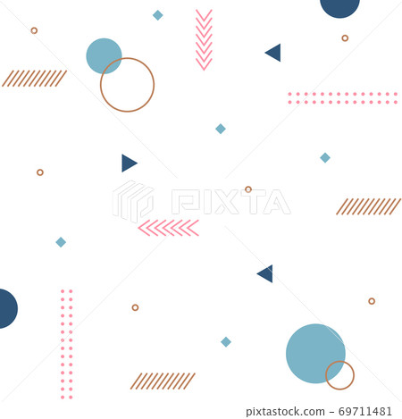 Geometric abstract background 69711481