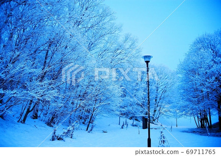 Scenery Kitahiroshima City, Hokkaido Snowscape / Rime Park 69711765