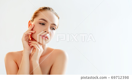 skin rejuvenation natural cosmetology woman face skin rejuvenation natural cosmetology woman face 69712398