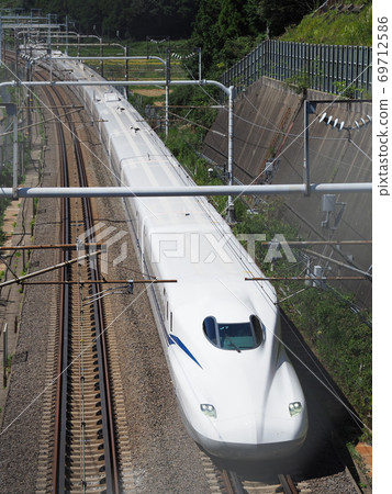 Shinkansen N700S J7 formation at Sekigahara Shinkansen N700S J7 formation at Sekigahara 69712586
