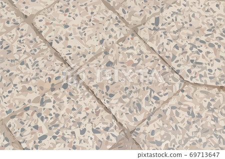 Grey Old Stone Pavement Texture Background Top View Grey Old Stone Pavement Texture Background Top View 69713647