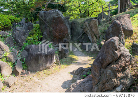 東京前芝裡宮花園的特殊歷史遺跡大山 69715876