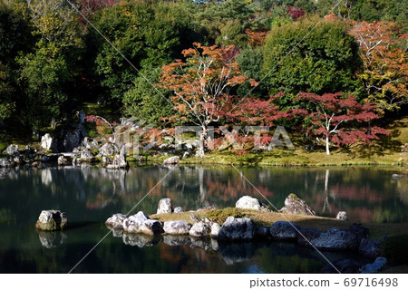 Tenryuji Temple in Autumn in Kyoto, Sogenike Garden Tenryuji Temple in Autumn in Kyoto, Sogenike Garden 69716498