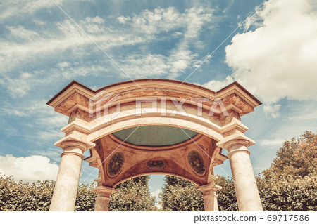 Part of the architectural ensemble in the Arkhangelskoye park. Krasnogorsk, Russia 69717586
