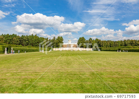 Part of the architectural ensemble in the Arkhangelskoye park. Krasnogorsk, Russia Part of the architectural ensemble in the Arkhangelskoye park. Krasnogorsk, Russia 69717593