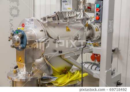 Professional equipment for 3D printing in the workshop. Moscow, Russia Professional equipment for 3D printing in the workshop. Moscow, Russia 69718492