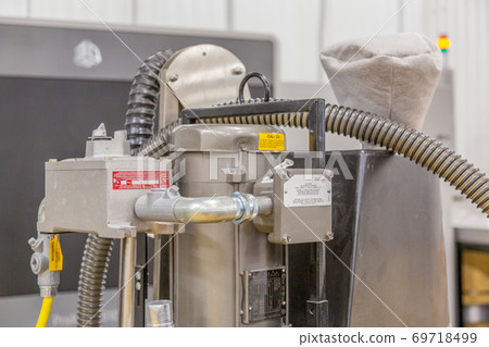 Professional equipment for 3D printing in the workshop. Moscow, Russia Professional equipment for 3D printing in the workshop. Moscow, Russia 69718499