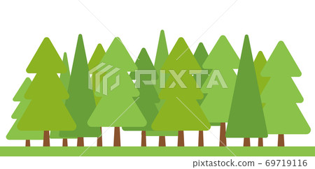 Flat tree ecology nature forest landscapes vector Flat tree ecology nature forest landscapes vector 69719116