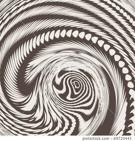 Glitched spiral structure. Modern abstract background. Glitched spiral structure. Modern abstract background. 69720441