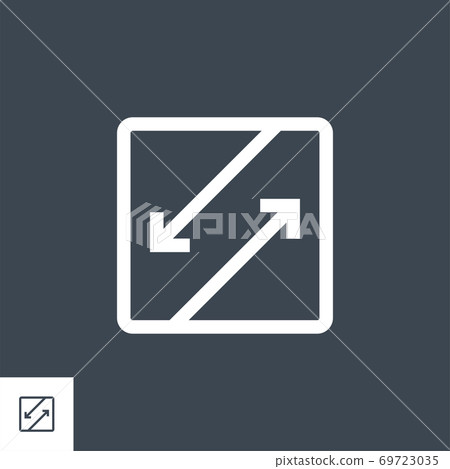 Competing Interests related vector glyph icon. 69723035