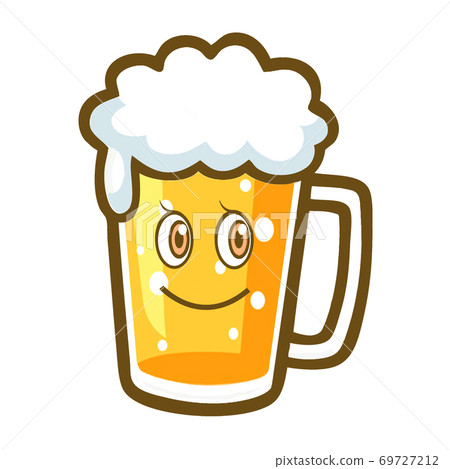 Beer mug character - Stock Illustration [69727212] - PIXTA