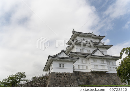 Odawara Castle castle tower and sky 69728220