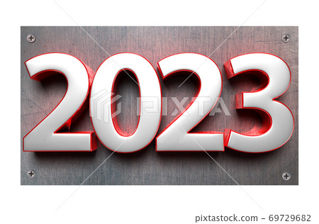 number 2023 3d. 69729682