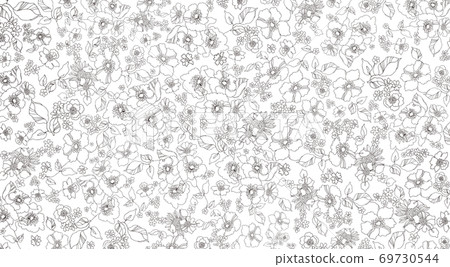 背景材料，花線圖 69730544