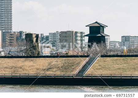 荒川河床(東京) 荒川河床(東京) 69731557