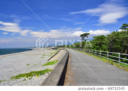 沼津市千本松原和駿河灣的風景 69732545