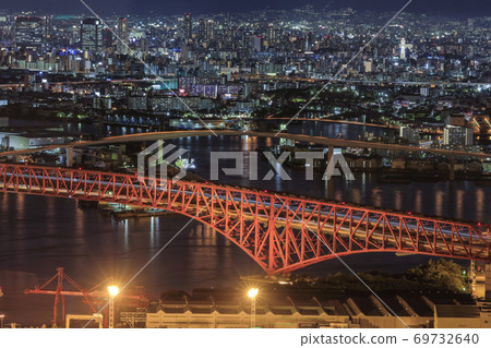 大阪灣地區夜視圖 大阪灣地區夜視圖 69732640