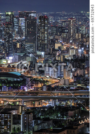 大阪灣地區夜視圖 大阪灣地區夜視圖 69732643