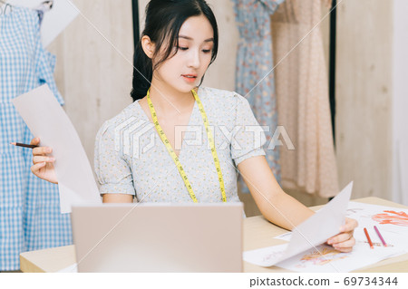 Woman fashion design Woman fashion design 69734344