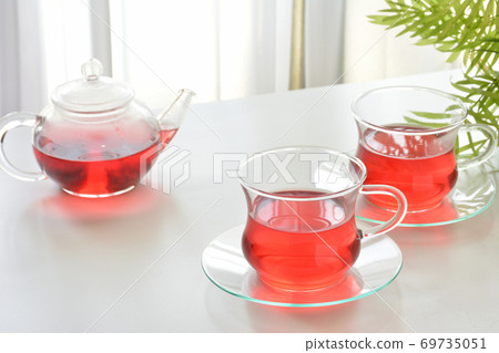 Herbal tea rosehip hibiscus 69735051