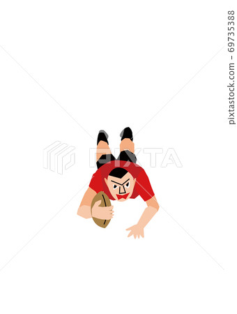 Rugby try Rugby try 69735388