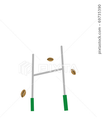 Rugby goal Rugby goal 69735390