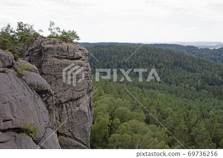 Bohemian Paradise, Czech Republic on july 10, 2020 Bohemian Paradise, Czech Republic on july 10, 2020 69736256