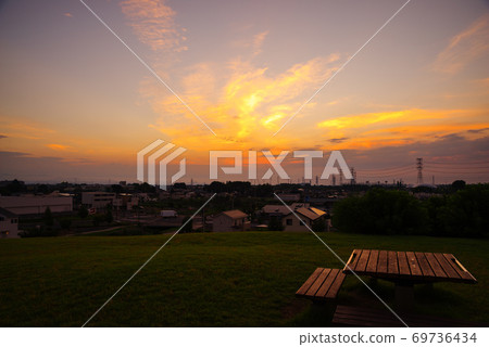 美麗的日落 69736434
