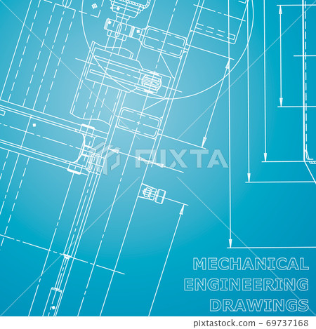 Blueprint, Sketch. Vector engineering illustration. Cover, flyer, banner, background Blueprint, Sketch. Vector engineering illustration. Cover, flyer, banner, background 69737168