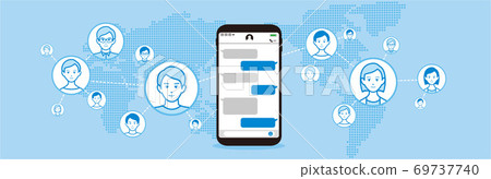 社群媒體 SNS 社交網絡 69737740