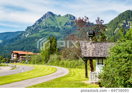 The Aggenstein in the Allgaeu Alps from the Tyrol, Austria 69738093