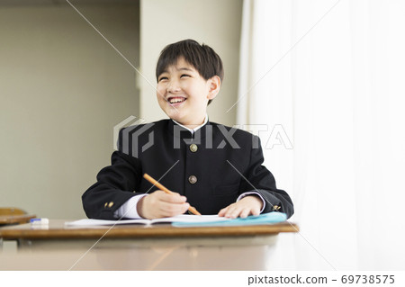 Classroom junior high school students 69738575