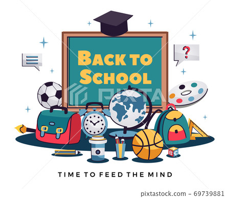 Back To School Composition  69739881