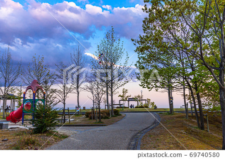 寶塚北公園，山丘上的公園，可以欣賞美麗的夜景 69740580