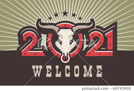 2021 symbol of the year bull 69743930