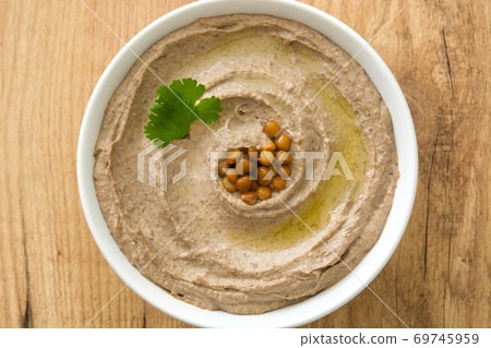 hummus, lentil, dip 69745959