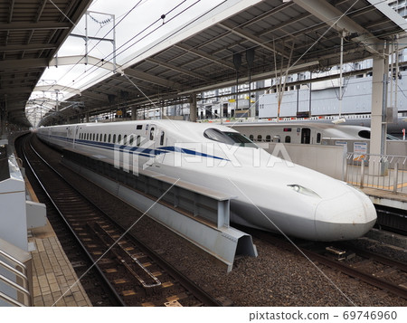 Shinkansen N700S J3 formation test run at Kyoto Station 69746960